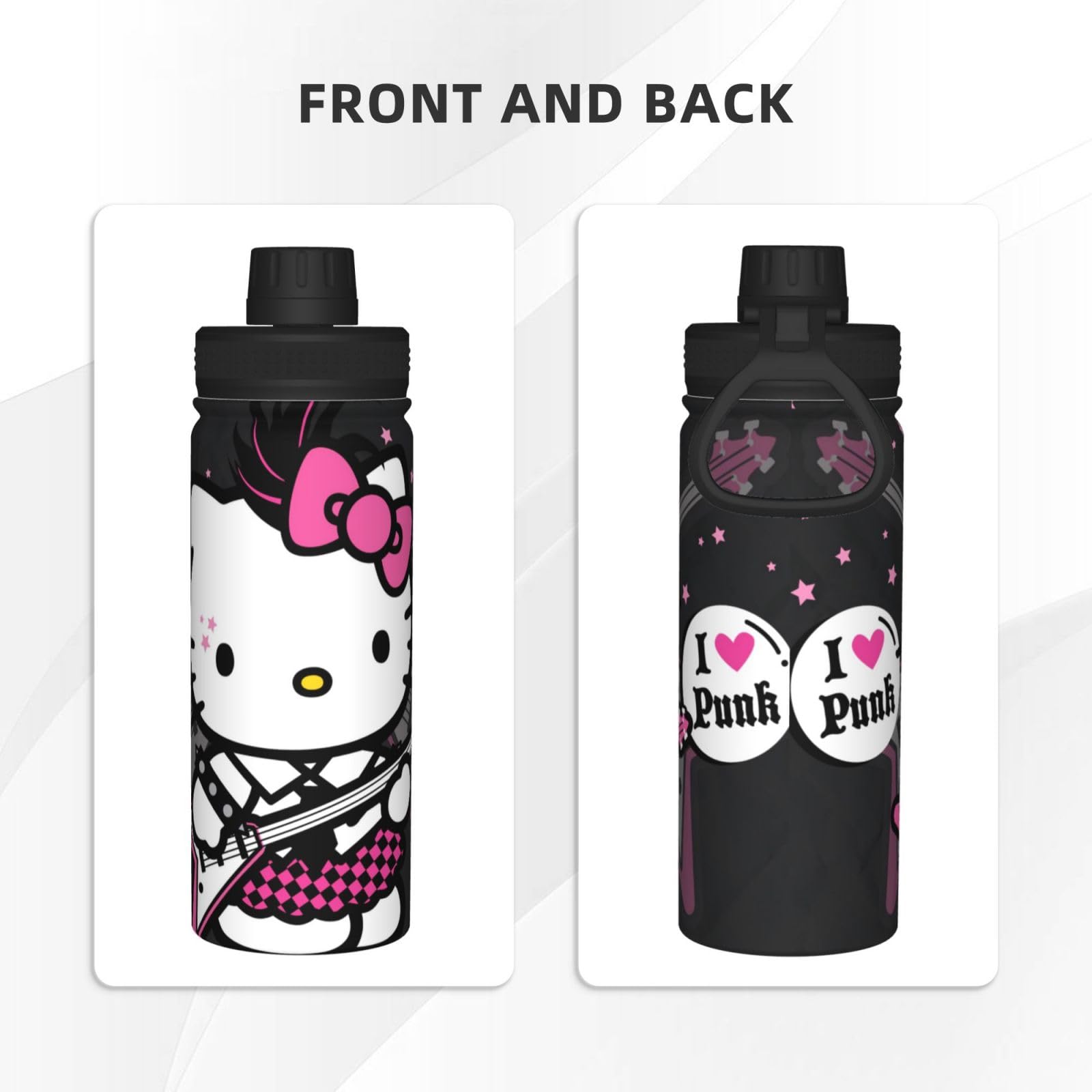 Amazon | ハローキティ (1) 水筒 真空断熱 保温 保冷 スポーツボトル